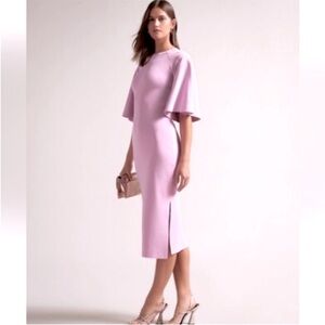STILL IN STORES NEW Ted Baker Lounia Elegant Pink Midi Dress Sz US 6 Or Ted Sz 2
